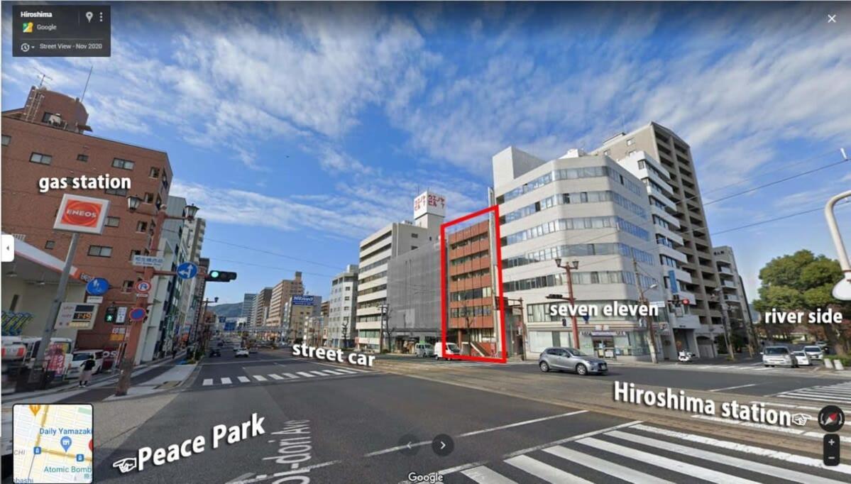 Bhotel Dai3Himawari - 2Br Good For 6Ppl Overlooking Peace Park With Wifi! Hiroshima Exterior photo
